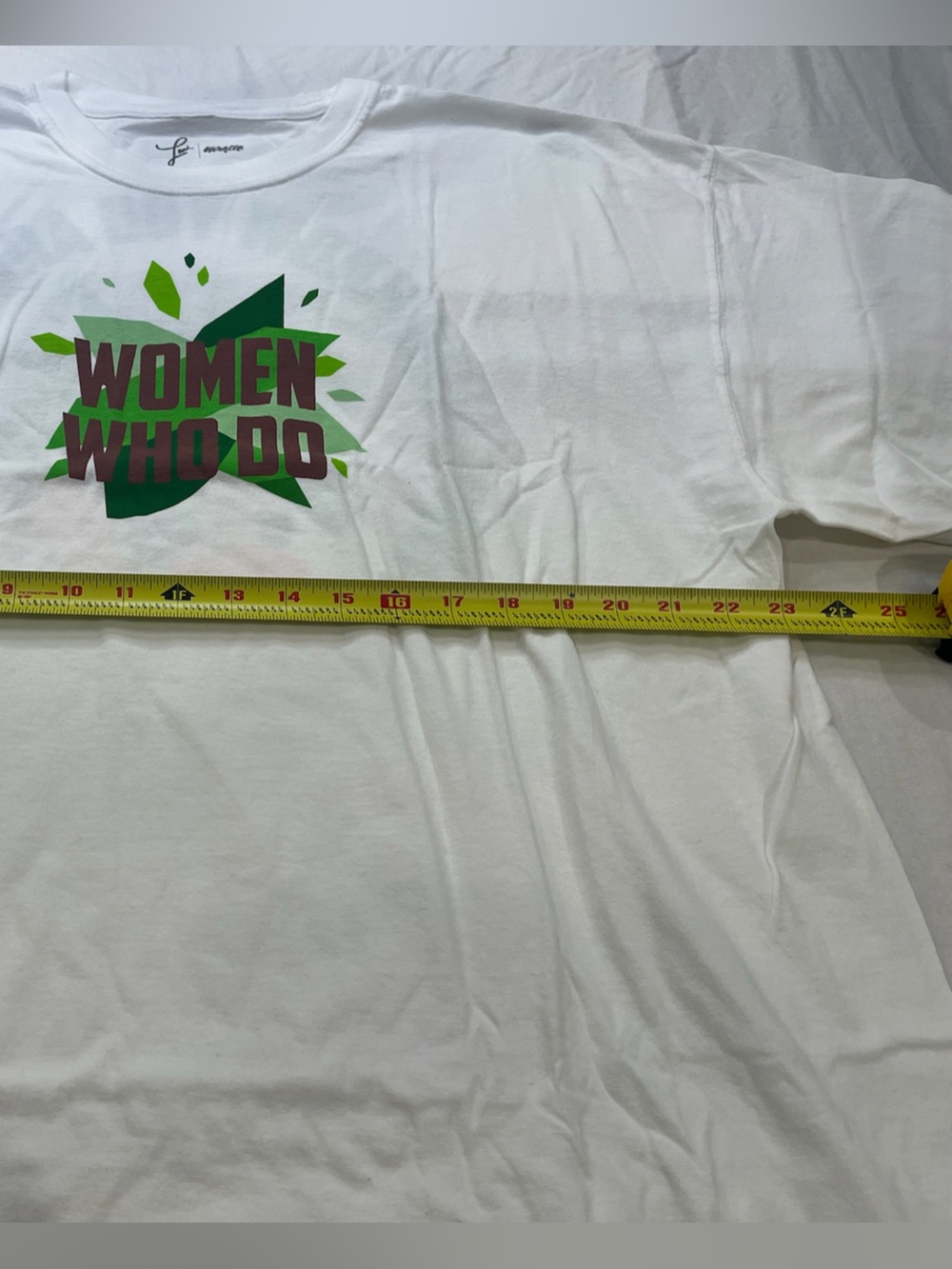 Lai Vashtie x Mountain Dew Women Who Do Graphic Tee White 2XL 100% Cotton - Picture 5 of 10